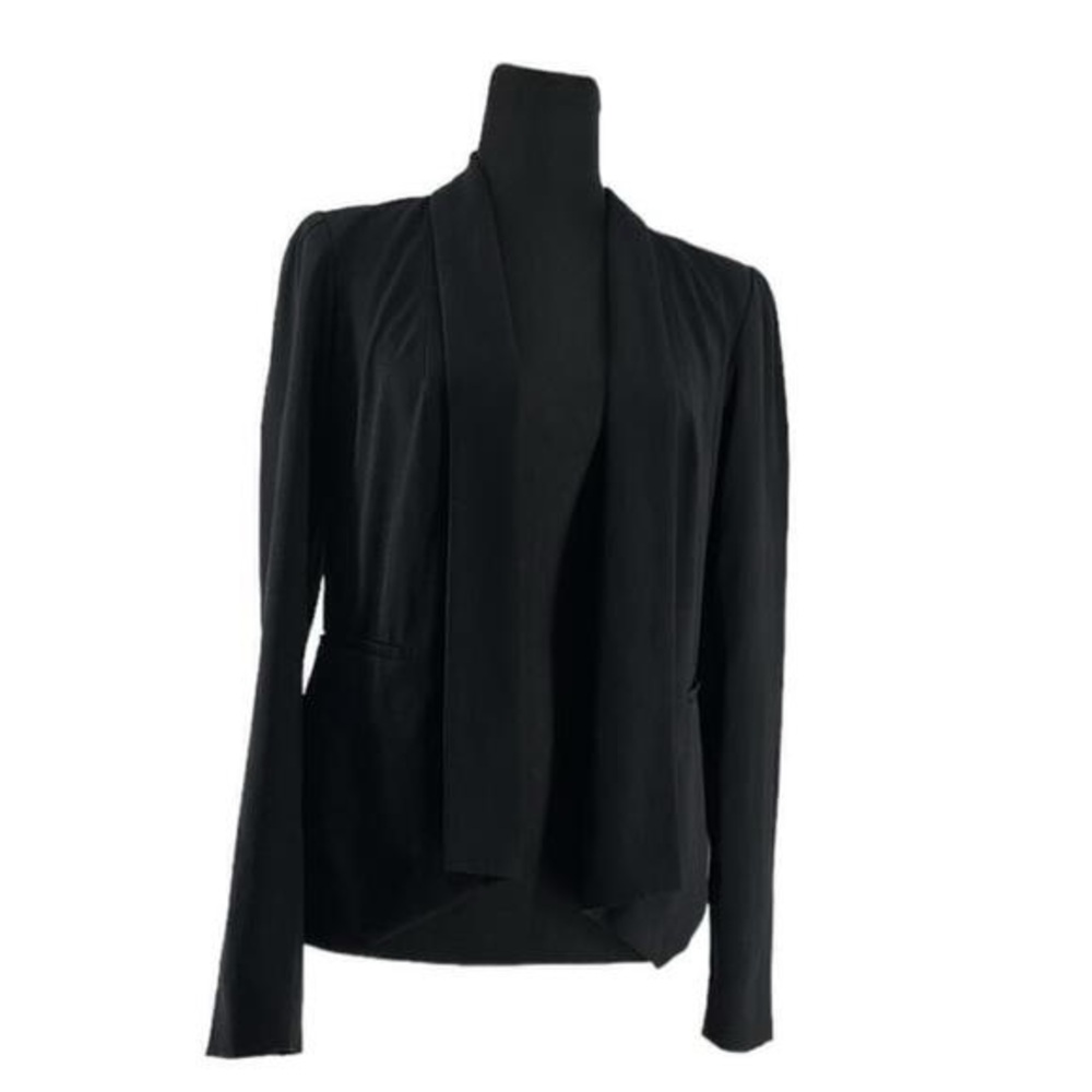 Aritzia Babaton Dominik Blazer open front suit jacket minimalist career sz 4